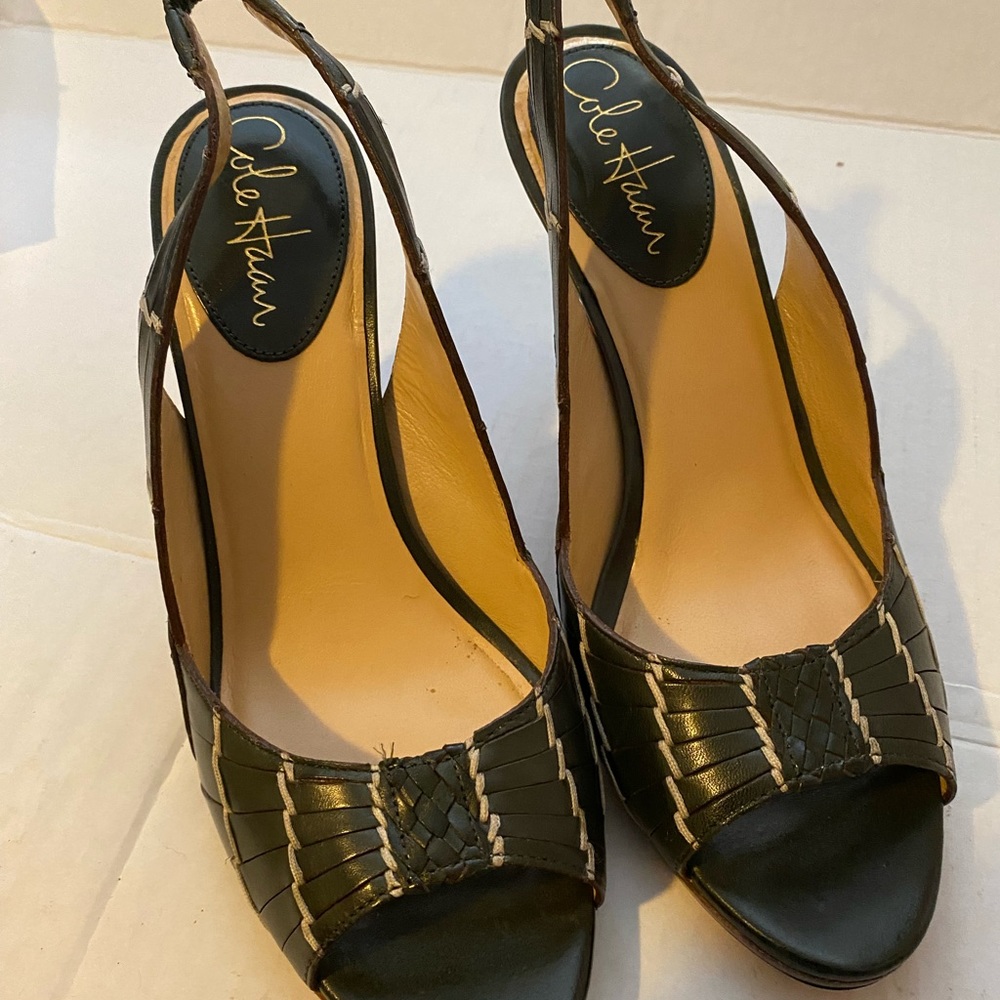 Cole Hann Slingback Pumps - Picture 2 of 5
